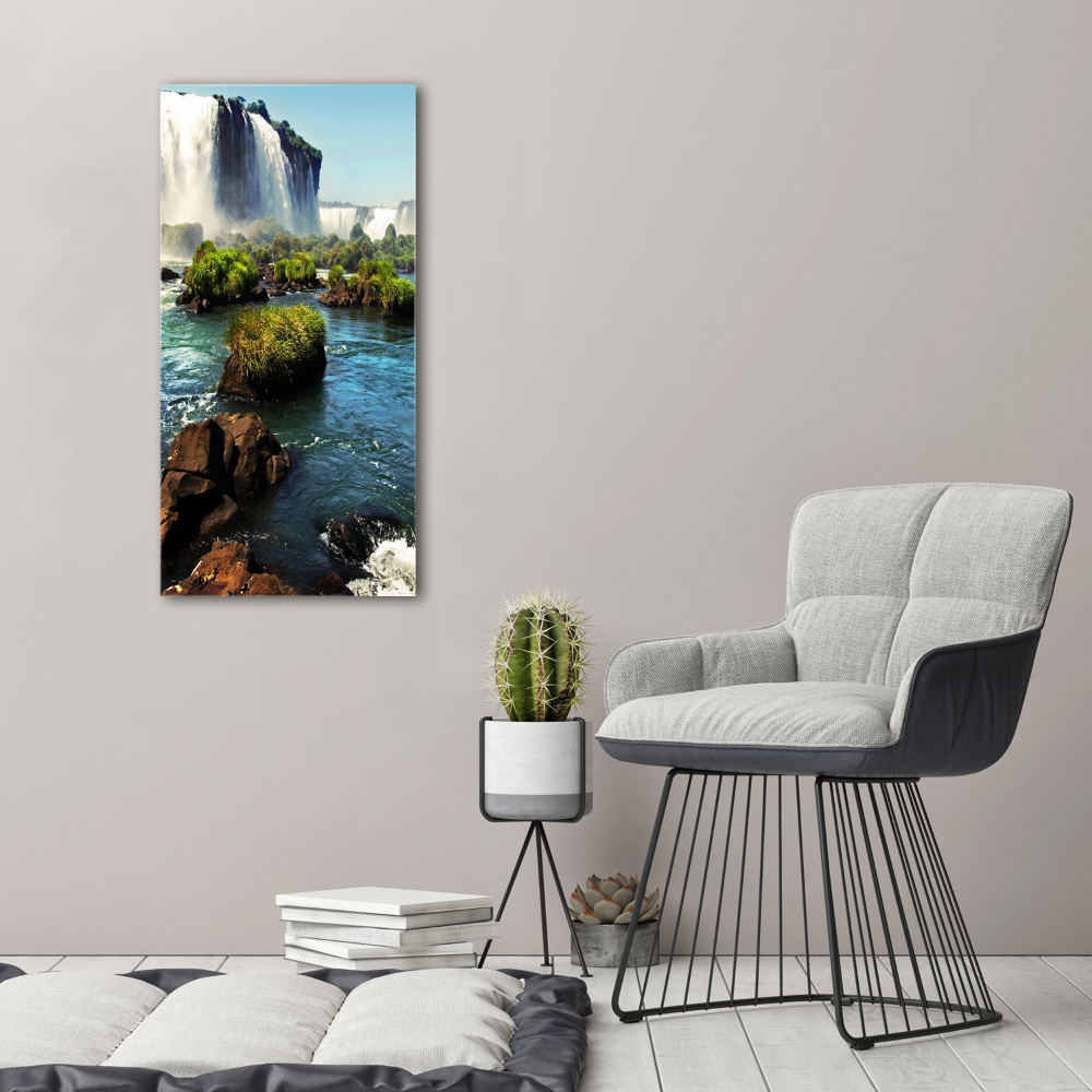 Tableau photo sur toile Chute d'eau d'Igazu