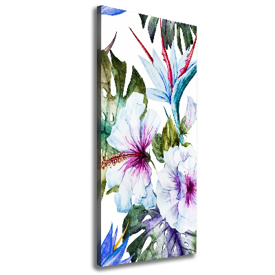 Tableau photo sur toile Fleurs hawaïennes