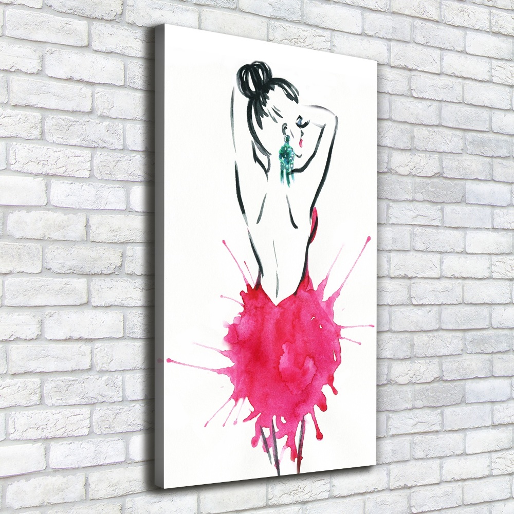 Tableau mural sur toile Illustration de la mode