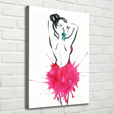 Tableau mural sur toile Illustration de la mode