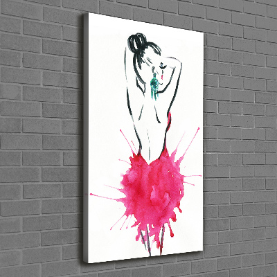 Tableau mural sur toile Illustration de la mode