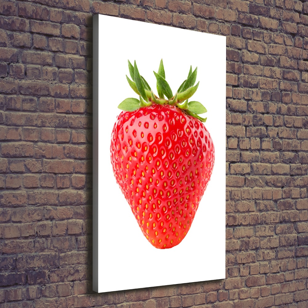 Tableau mural sur toile Lait et framboises