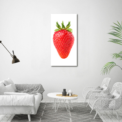 Tableau mural sur toile Lait et framboises