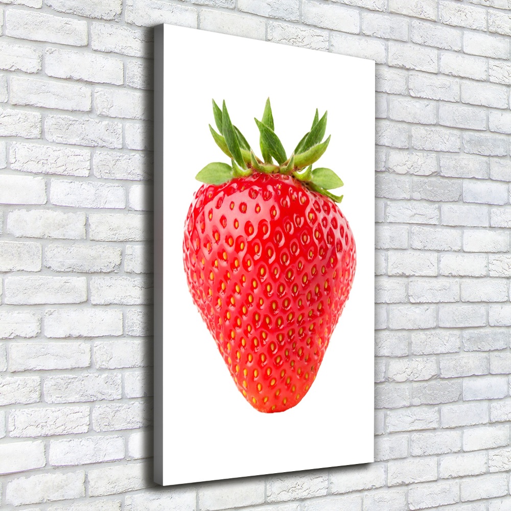 Tableau mural sur toile Lait et framboises