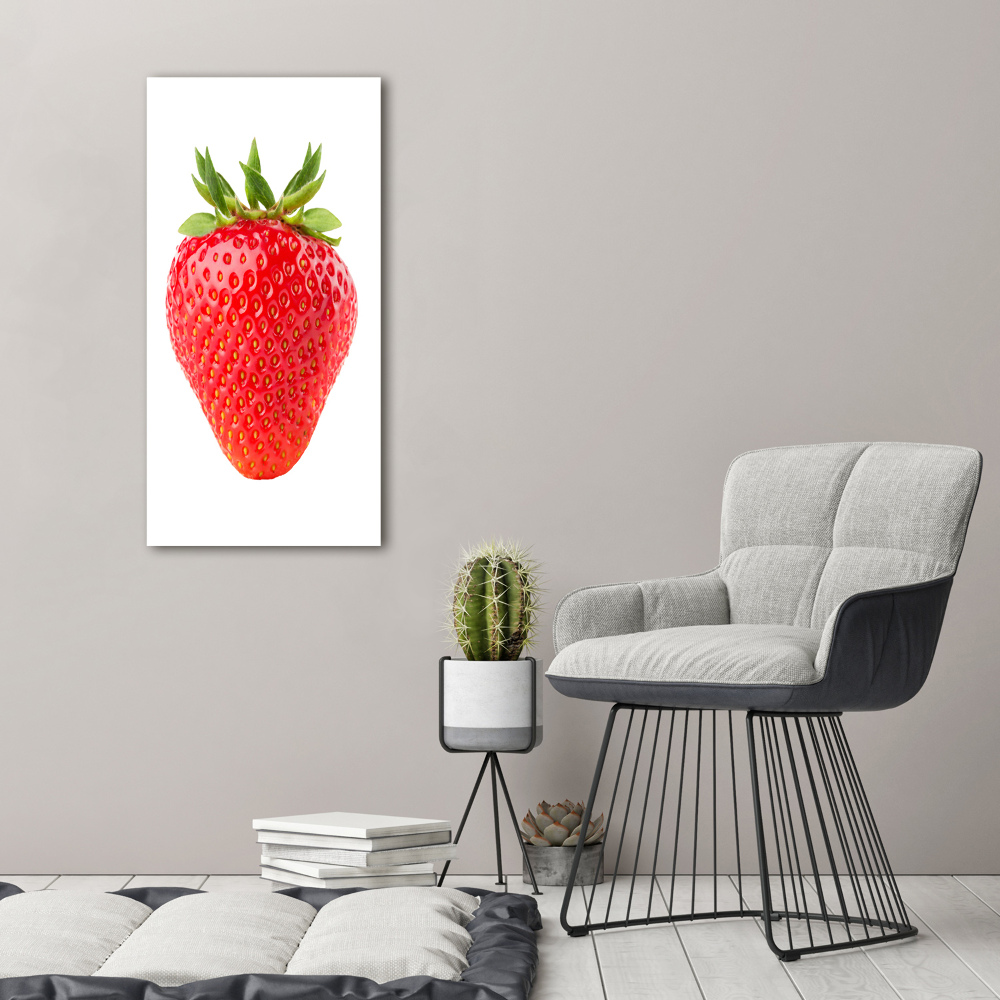 Tableau mural sur toile Lait et framboises