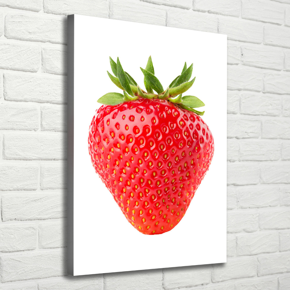 Tableau mural sur toile Lait et framboises