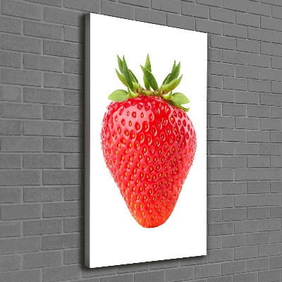 Tableau mural sur toile Lait et framboises