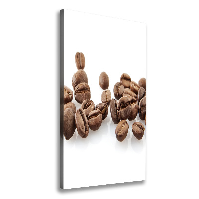 Tableau sur toile Des grains de café délicieux