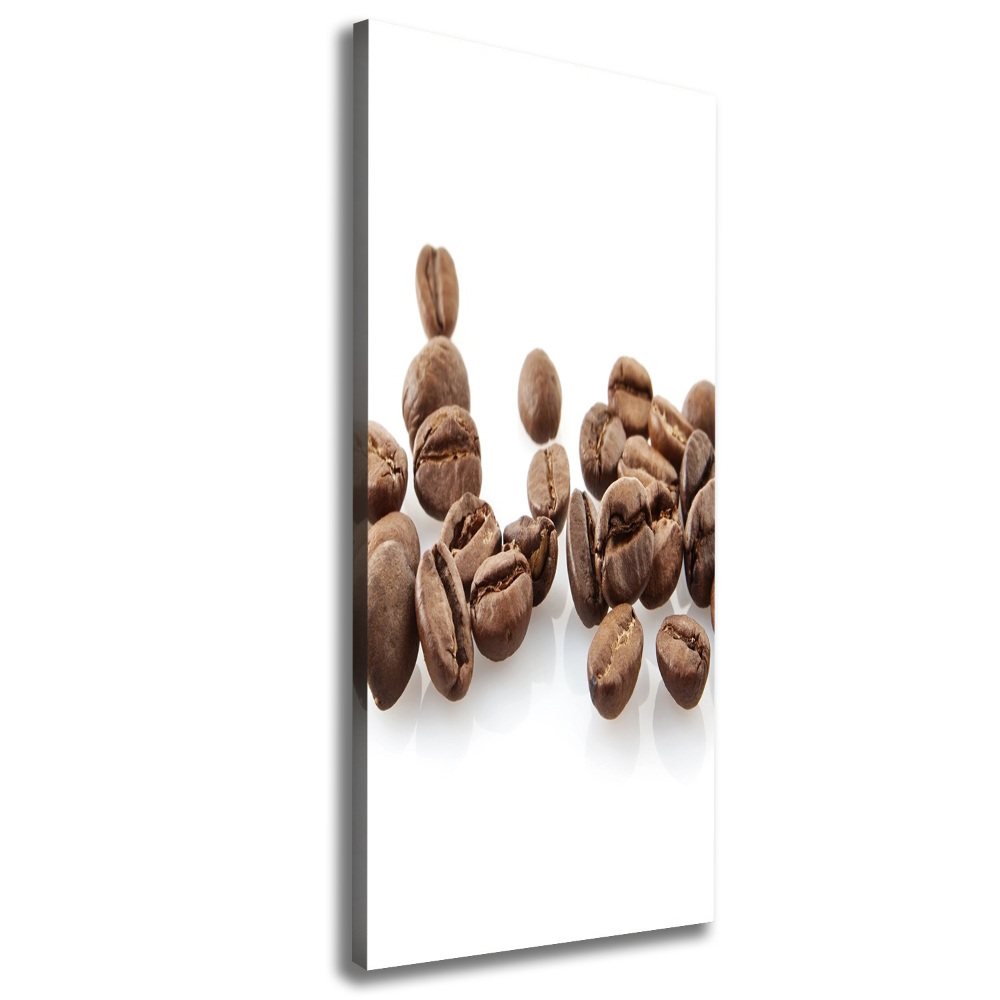 Tableau sur toile Des grains de café délicieux