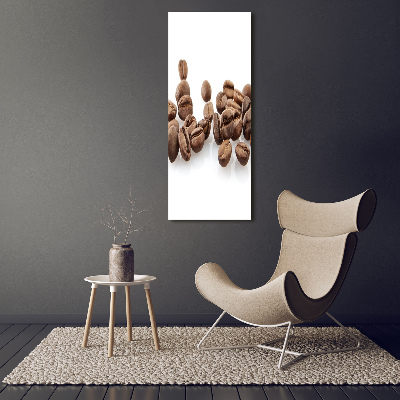 Tableau sur toile Des grains de café délicieux