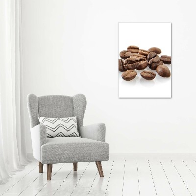 Tableau sur toile Des grains de café délicieux