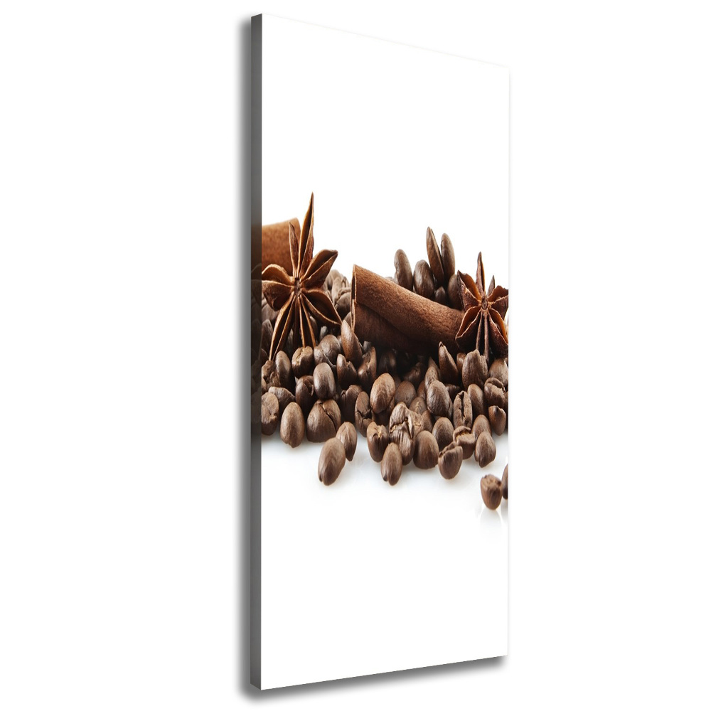 Tableau toile imprimée Grains de café