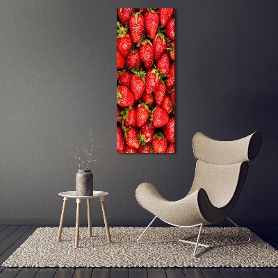 Tableau toile imprimée Les fraises