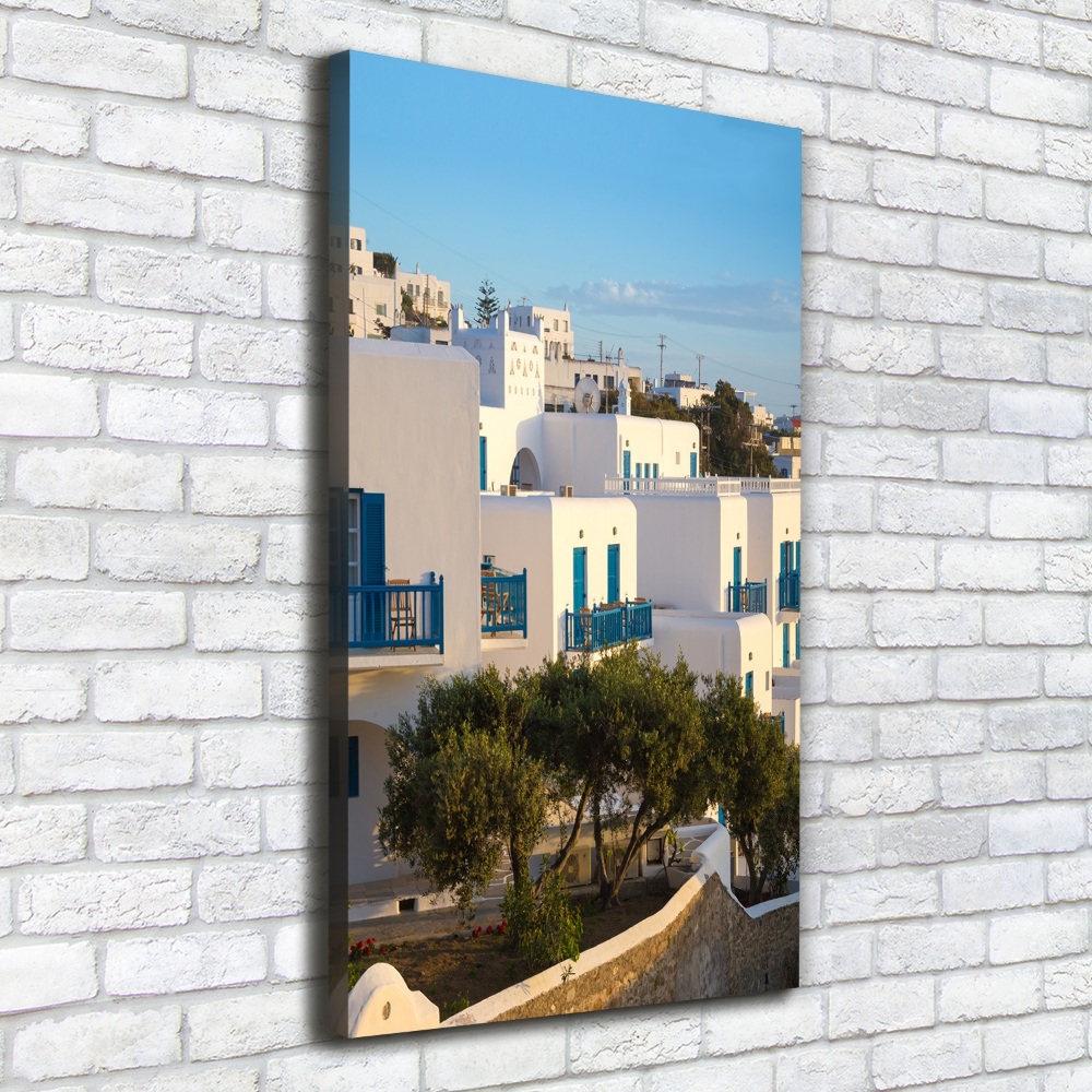 Tableau photo sur toile Mykonos Grèce