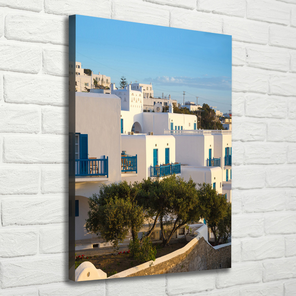 Tableau photo sur toile Mykonos Grèce