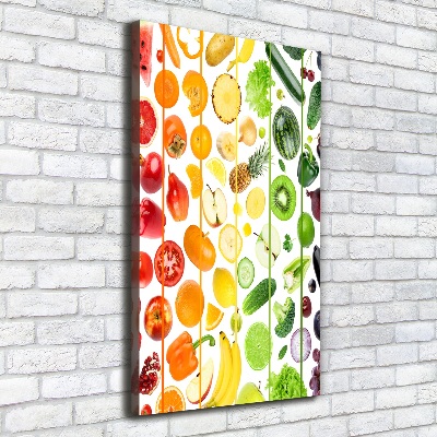 Tableau photo sur toile Fruits et légumes