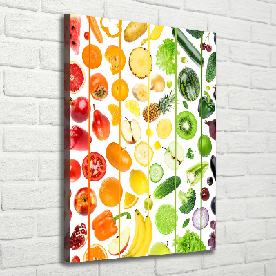 Tableau photo sur toile Fruits et légumes