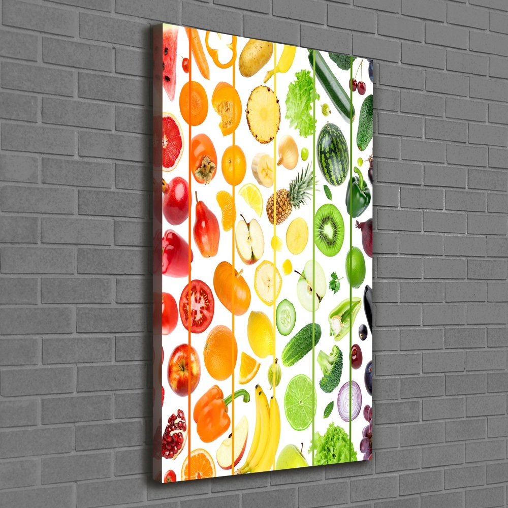 Tableau photo sur toile Fruits et légumes