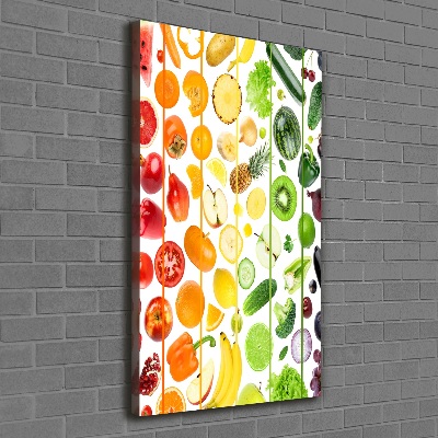 Tableau photo sur toile Fruits et légumes