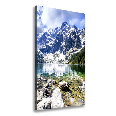 Tableau imprimé sur toile Morskie Oko Tatry