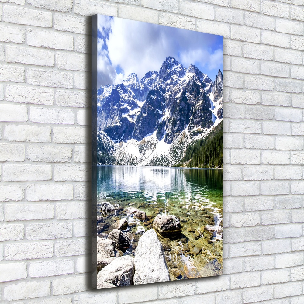 Tableau imprimé sur toile Morskie Oko Tatry