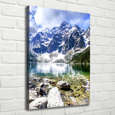 Tableau imprimé sur toile Morskie Oko Tatry