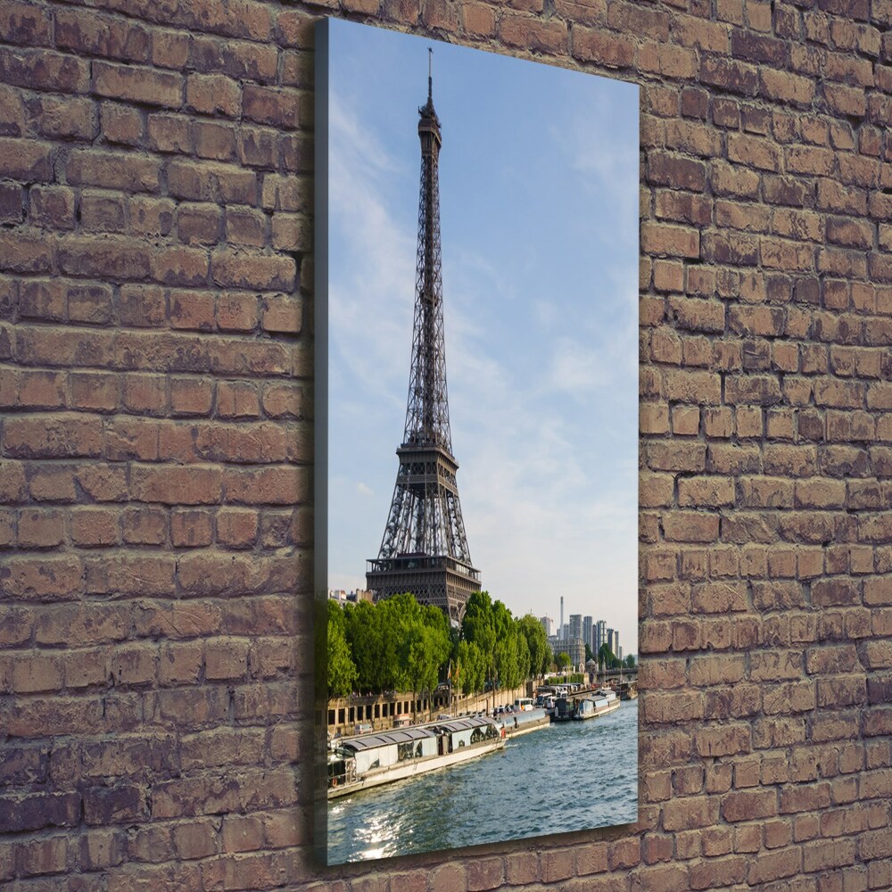 Tableau sur toile Tour Eiffel symbole de la France