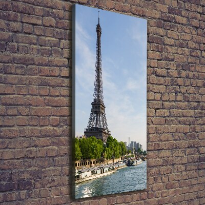 Tableau sur toile Tour Eiffel symbole de la France