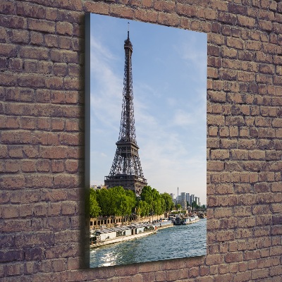 Tableau sur toile Tour Eiffel symbole de la France