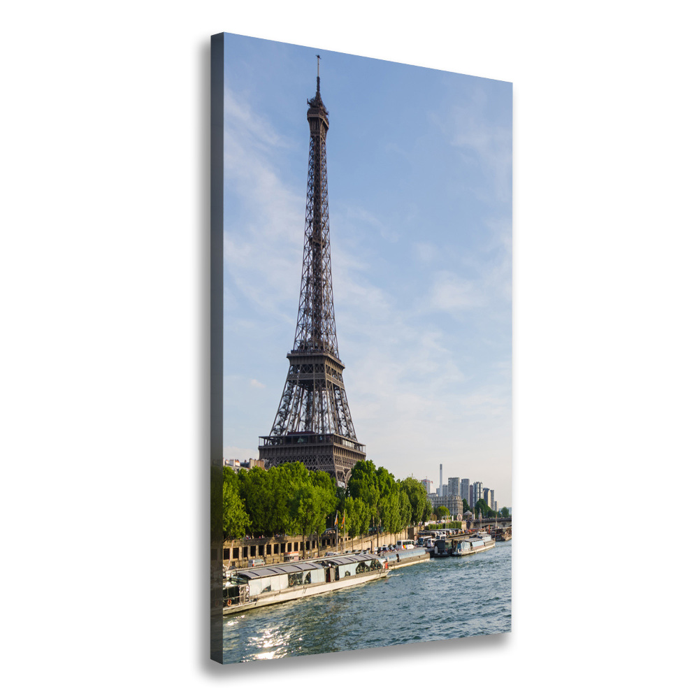 Tableau sur toile Tour Eiffel symbole de la France