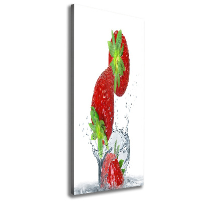 Tableau imprimé sur toile Les fraises