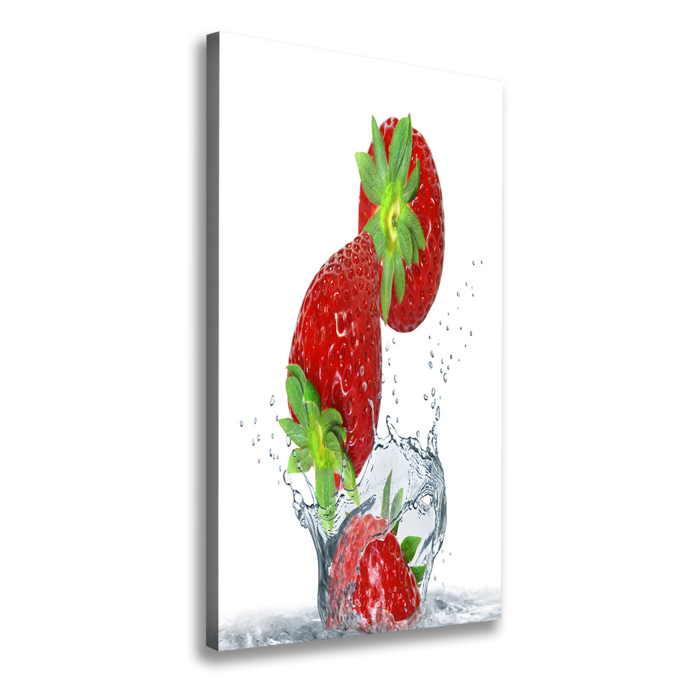 Tableau imprimé sur toile Les fraises