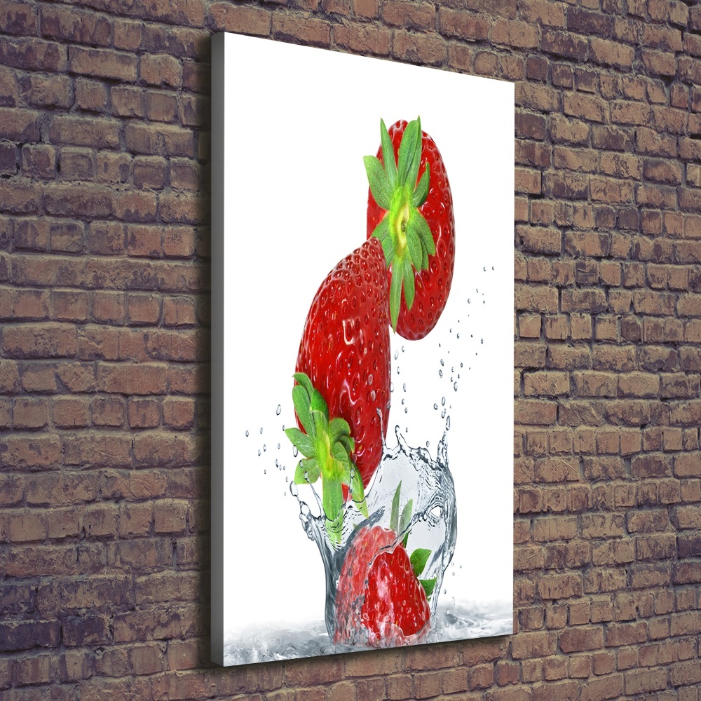 Tableau imprimé sur toile Les fraises