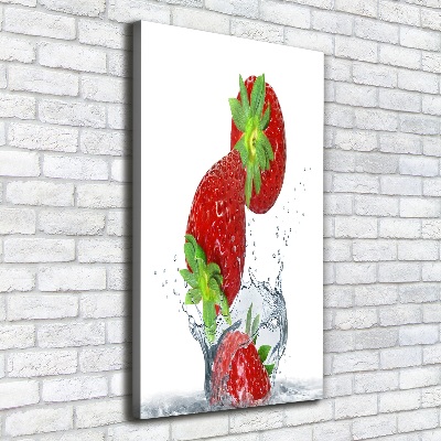 Tableau imprimé sur toile Les fraises