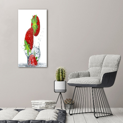 Tableau imprimé sur toile Les fraises