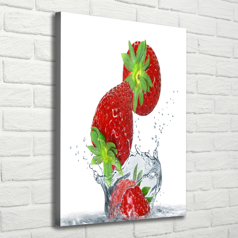 Tableau imprimé sur toile Les fraises