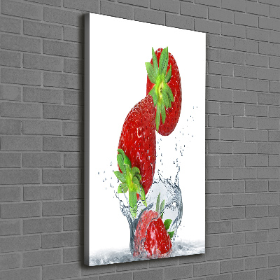 Tableau imprimé sur toile Les fraises