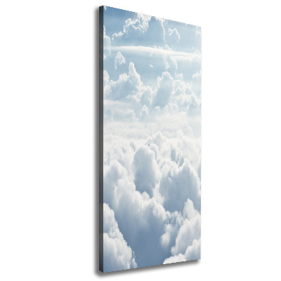 Tableau mural sur toile Vol au-dessus des nuages