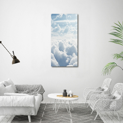 Tableau mural sur toile Vol au-dessus des nuages