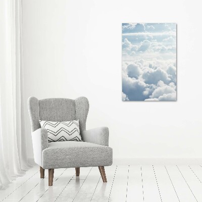 Tableau mural sur toile Vol au-dessus des nuages