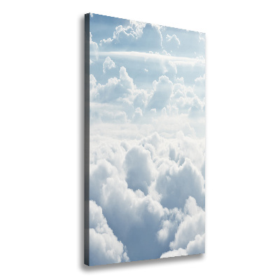 Tableau mural sur toile Vol au-dessus des nuages