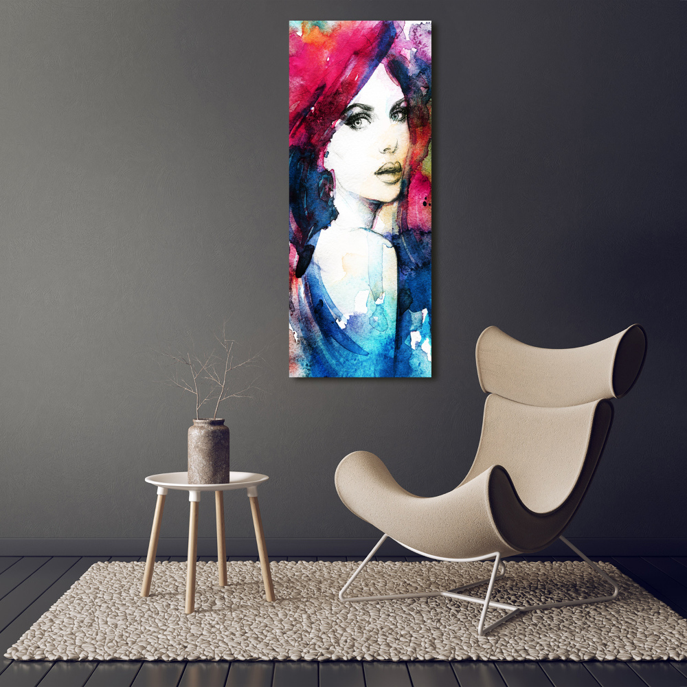 Tableau photo sur toile Femme abstraite