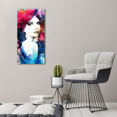 Tableau photo sur toile Femme abstraite