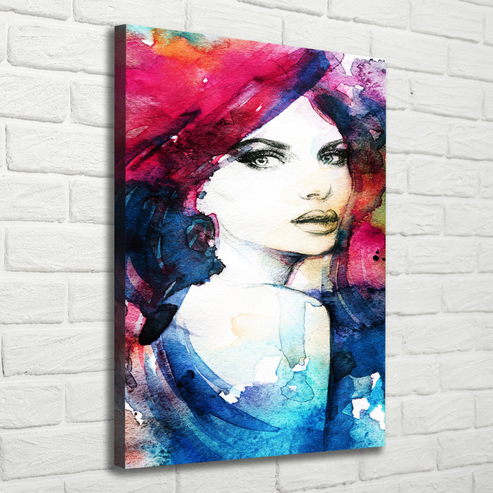 Tableau photo sur toile Femme abstraite