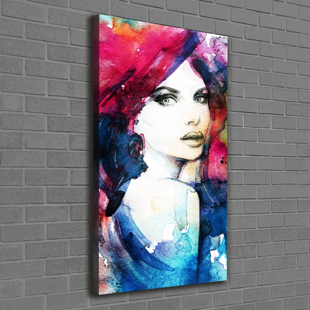 Tableau photo sur toile Femme abstraite