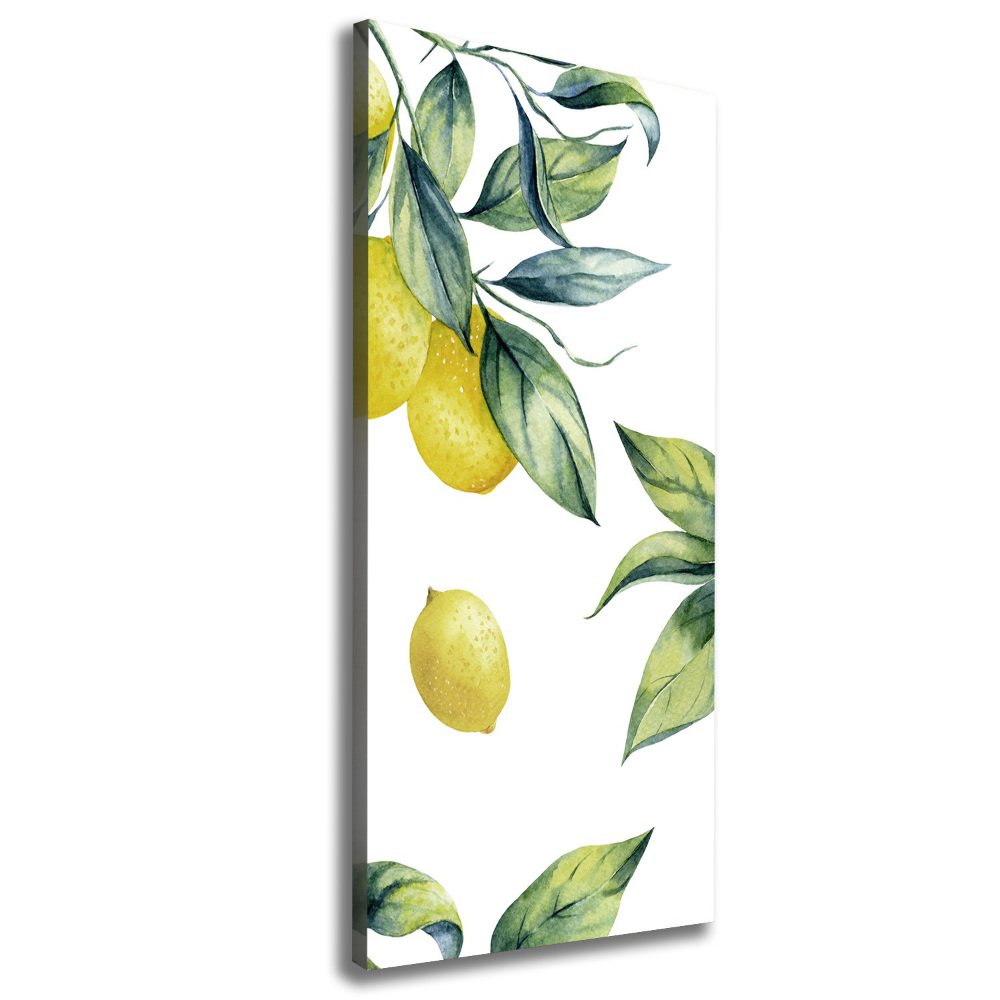 Tableau imprimé sur toile Citrons