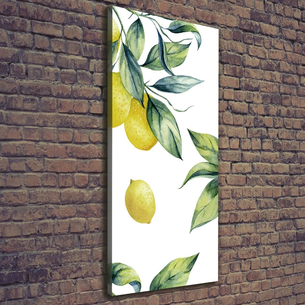 Tableau imprimé sur toile Citrons