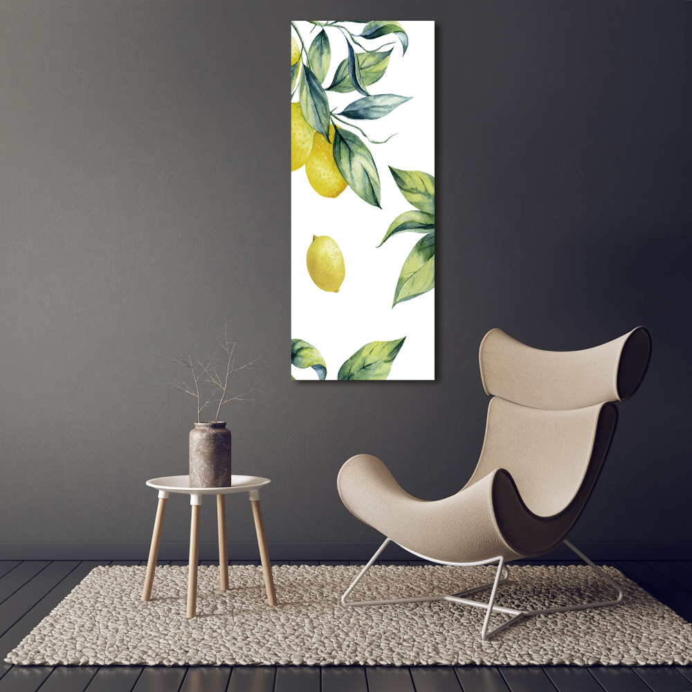 Tableau imprimé sur toile Citrons