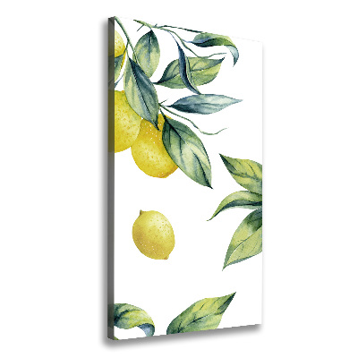 Tableau imprimé sur toile Citrons