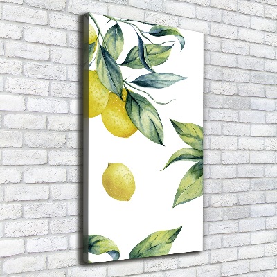 Tableau imprimé sur toile Citrons